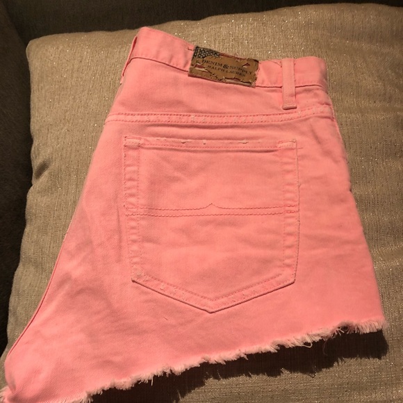 Ralph Lauren jean cut off shorts - Picture 2 of 4